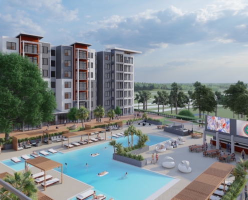 Rendering of Archer Place Condominiums